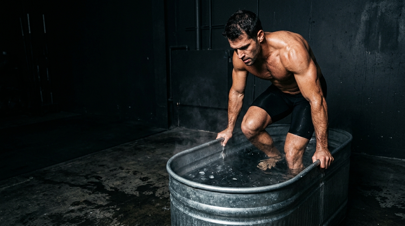 El agua fría tras entrenar fuerza reduce ganancias musculares