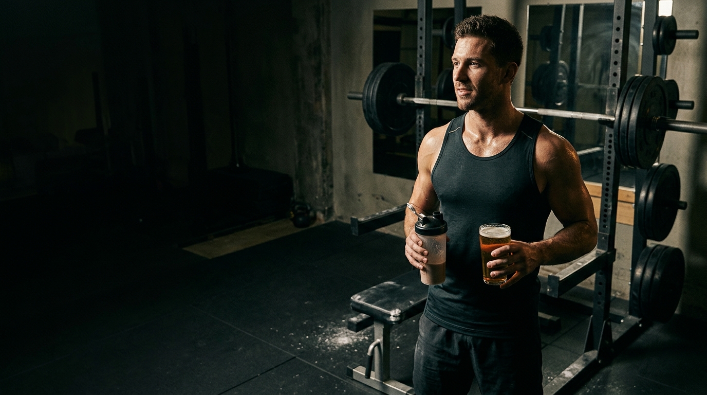Alcohol y recuperación muscular: lo que dice la ciencia
