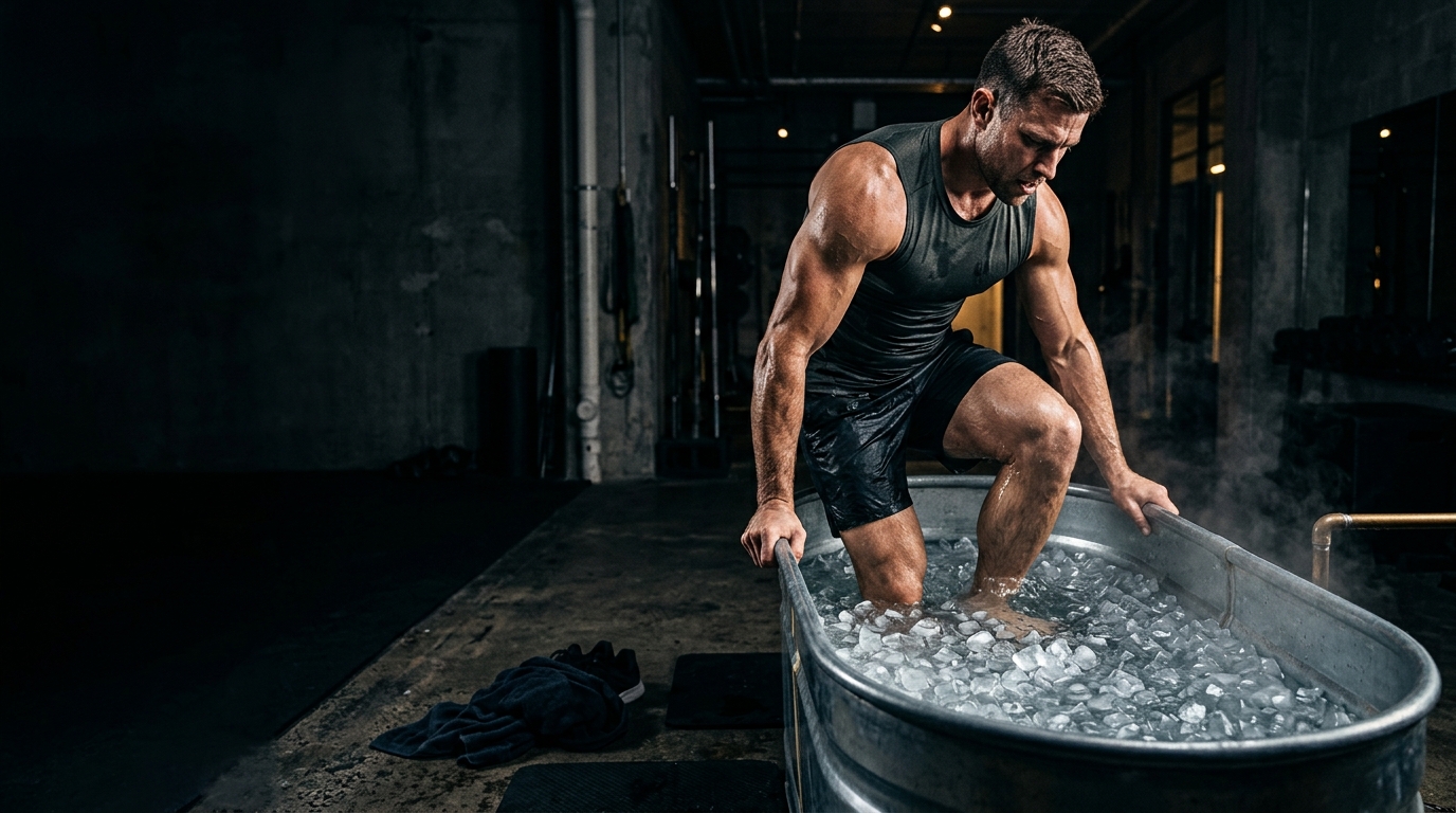 Baños de hielo tras entrenar: por qué frenan tus ganancias musculares