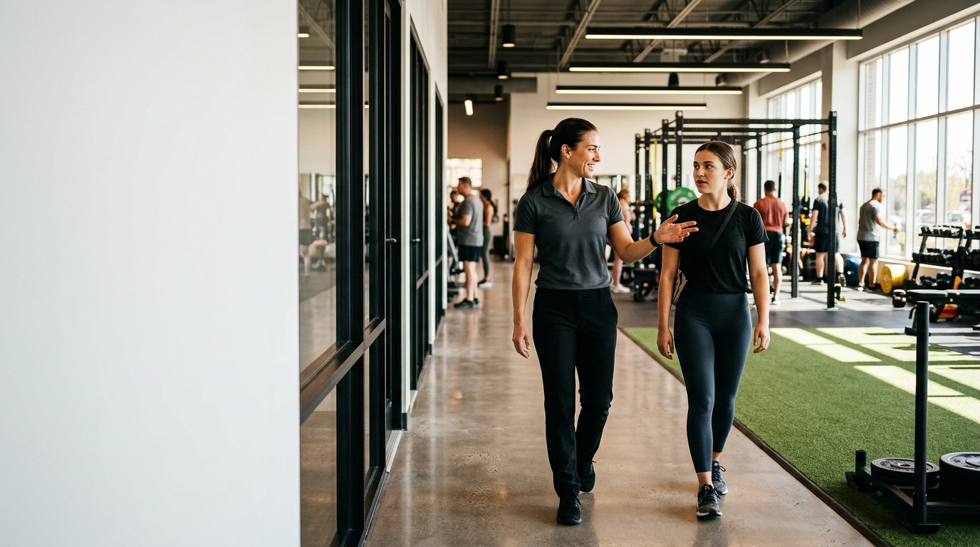 Cómo convertir el tour del gimnasio en ventas reales