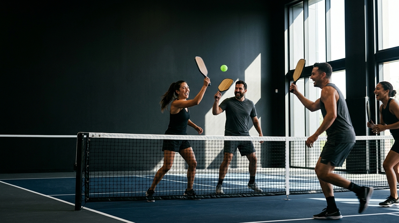 Cómo el pickleball y el deporte social llenan tus horas valle