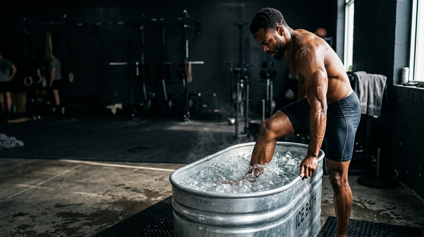 El baño de hielo puede frenar tus ganancias musculares