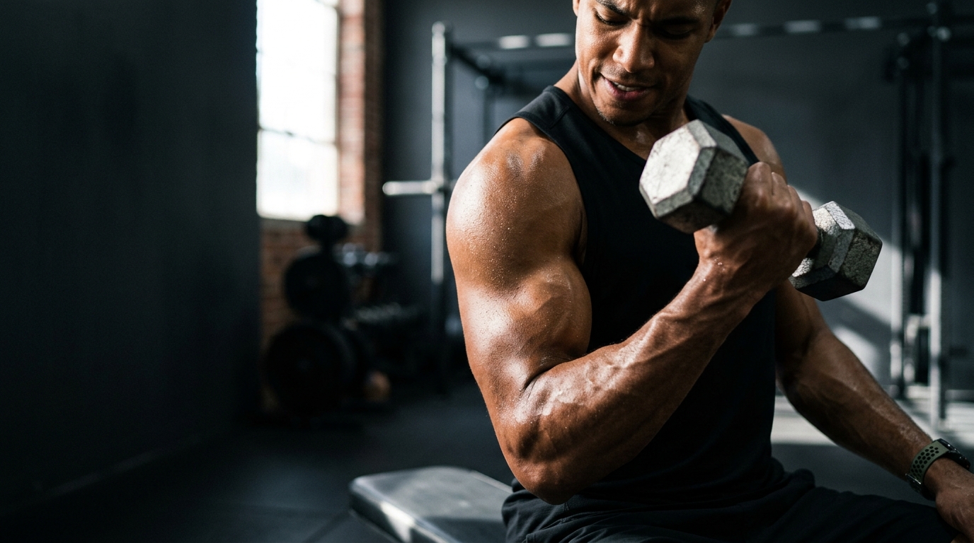 El esfuerzo, no la carga, determina la hipertrofia muscular