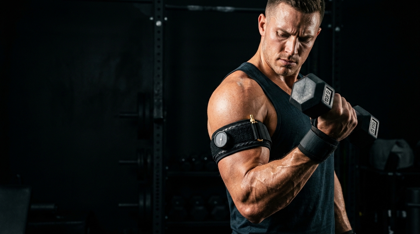 Entrenamiento BFR para hipertrofia con cargas ligeras