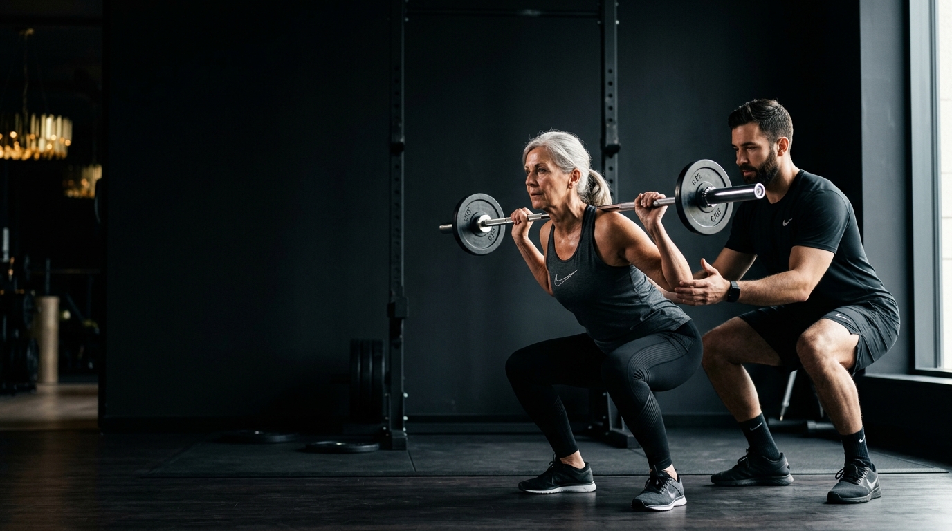 Entrenamiento de fuerza y salud cerebral en adultos mayores