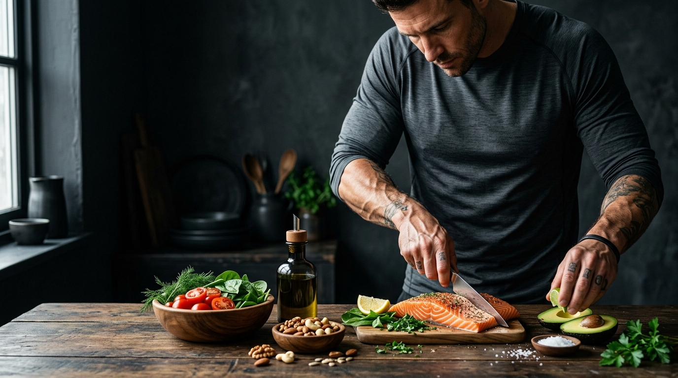 Grasa dietética baja y su efecto en la testosterona masculina
