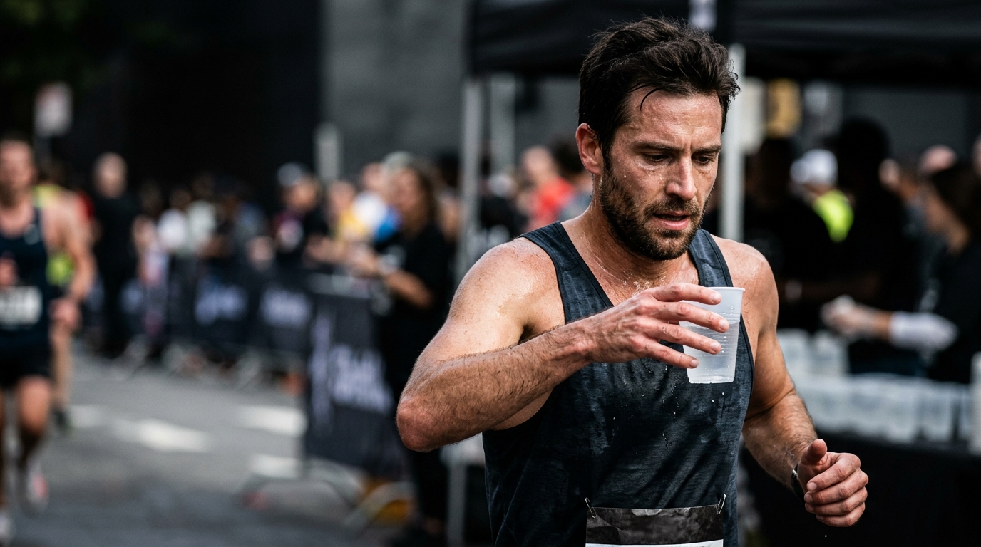 Por qué beber de más en el maratón puede ser peligroso