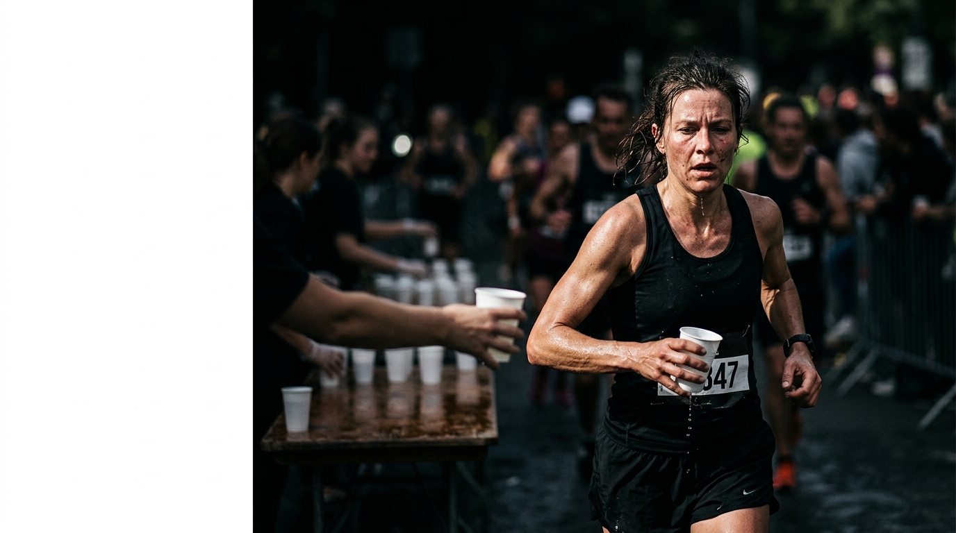 Hiponatremia: el peligro real de beber demasiada agua al correr