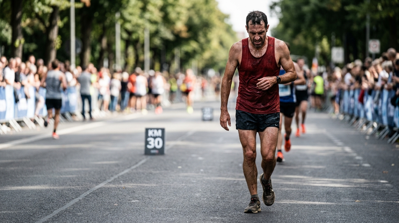 El muro del maratón: por qué falla el glucógeno, no la mente