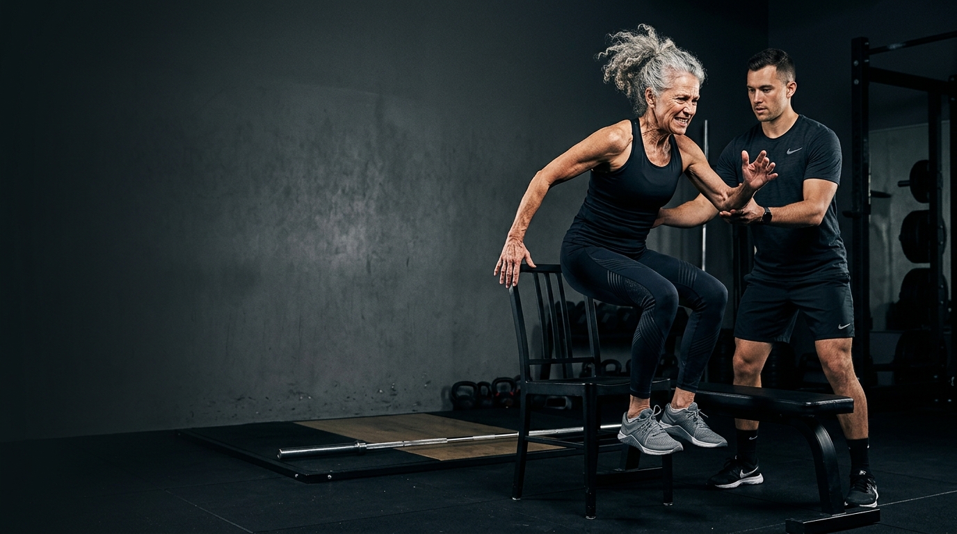 Potencia muscular en mayores, la clave contra la sarcopenia