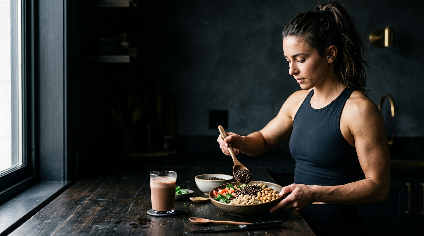 Proteína vegetal vs animal: gana la leucina, no el origen