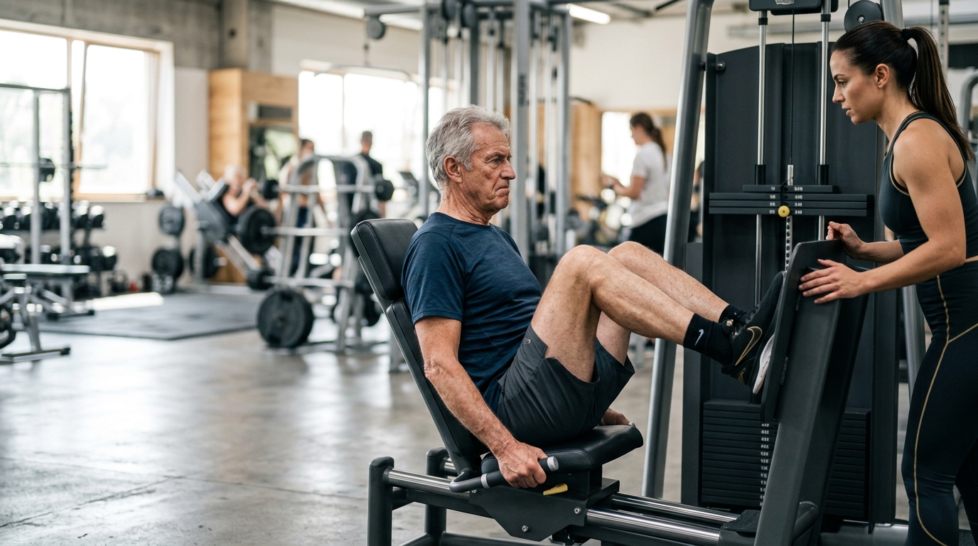 Sarcopenia: cómo frenarla con fuerza y proteína